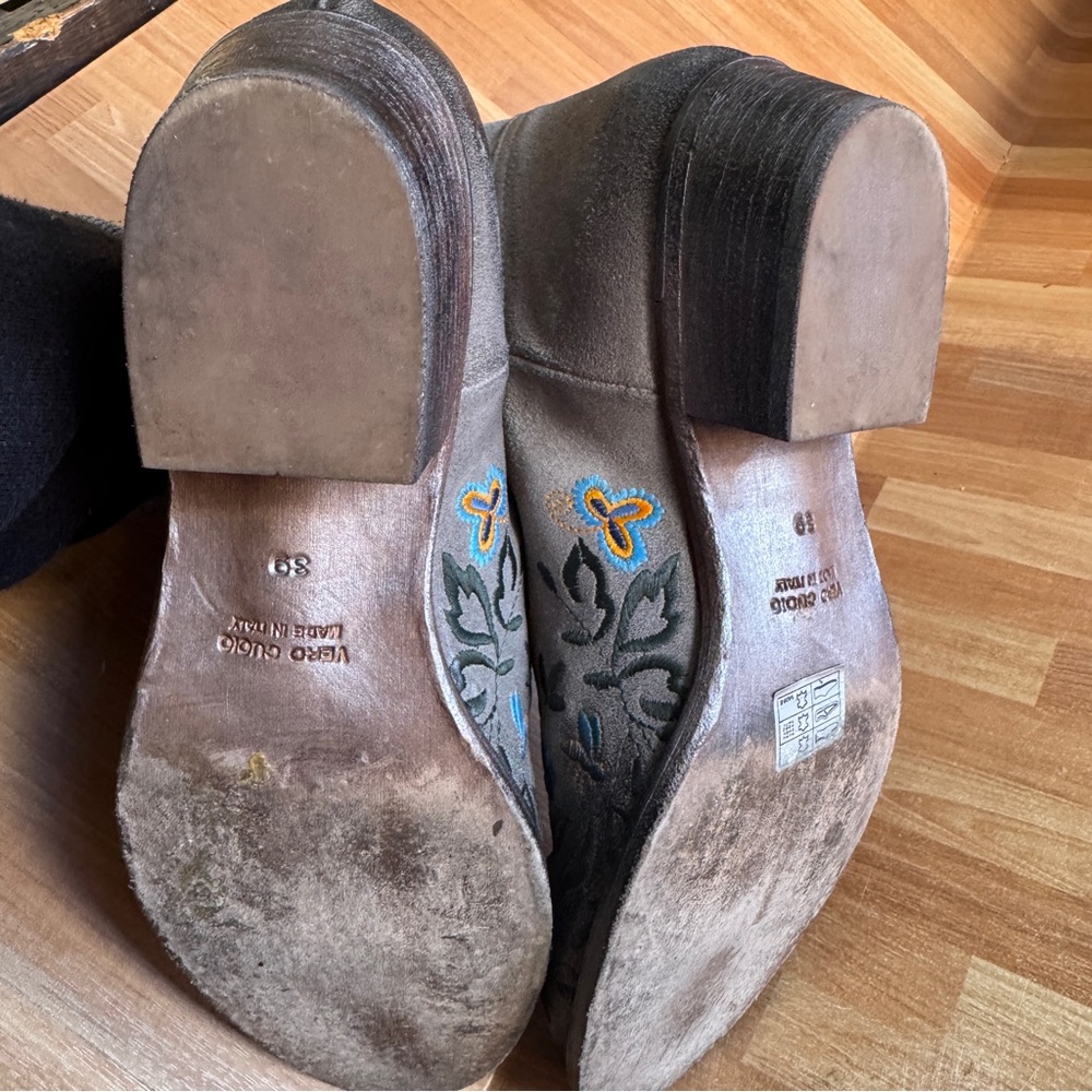 Strategia Roxana embroidered leather, cowboy boot, the shoebox, vero cuioio, 39 - Picture 7 of 16
